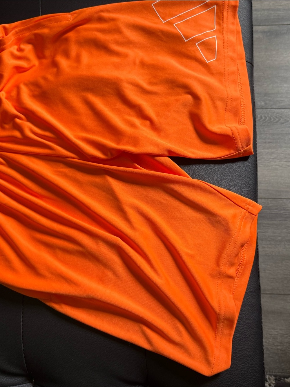 adidas Kids Orange Athletic Shorts